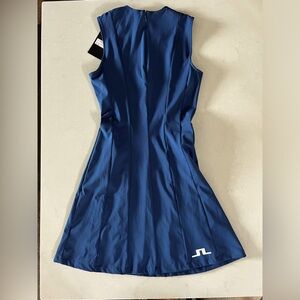 BRAND NEW!! J Lindeberg Jasmin golf dress in midnight blue